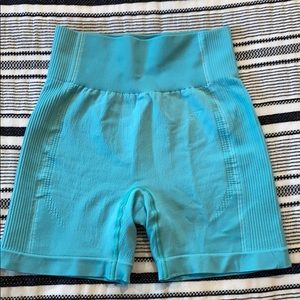 Gymshark Teal Shorts